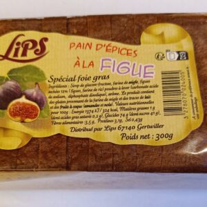 Pain d'épices à la Figue tranché Special Foie Gras REF 2400