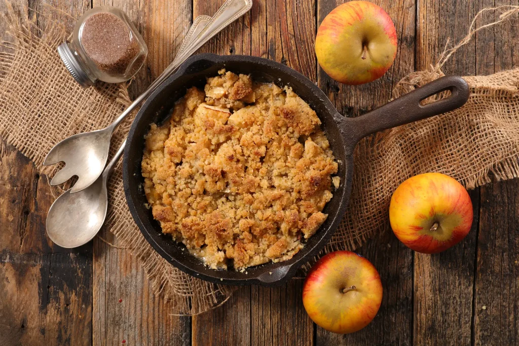 Crumble de pain d'épices